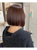 切りっぱなしボブ