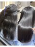 【tomoya指名】似合わせカット＋美髪矯正＋水光カラー＋酸熱TR 26000円