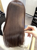 クラヴィアエクラート なんば店(CLAVIA.ECLART)&nbsp;髪質改善カラー/メテオ/ブラウンベージュ