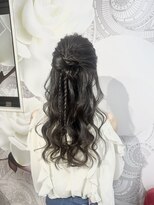 ラエラ 五反田店(laera)&nbsp;カチモリハーフアップ