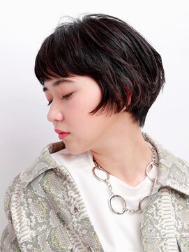 ピークアブー 原宿ハラカド(PEEK-A-BOO) 【PEEK-A-BOO】黒髪ショートボブ 箱崎 貴彦