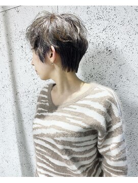 ノア ヘアデザイン 町田店(noa Hair Design) アッシュベージュ×大人ショート