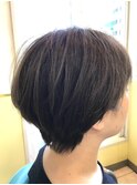 オリーブベージュ くびれショート
