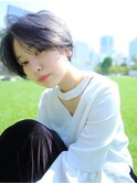 【morio池袋】綺麗でかっこいい黒髪ショート♪