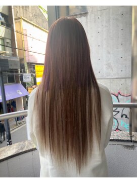 トリックストア(TRICK STORE) 切りっぱからロングに!エクステインナーカラースタイル!