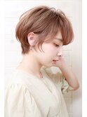 [OCEAN Hair&Life藤原純] レイヤーショート×ピンクアッシュ☆