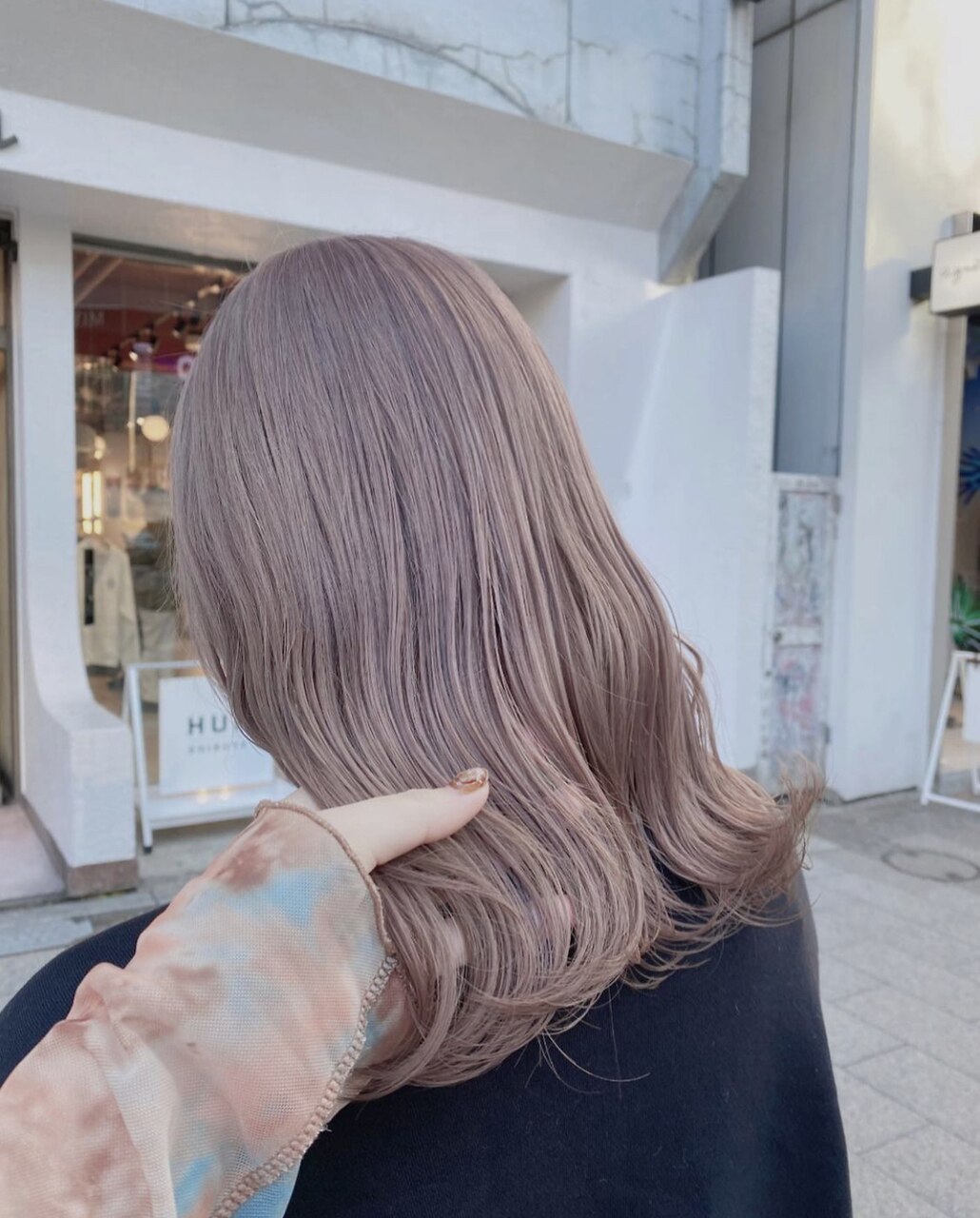 ショコラミルクティーグレージュ_ブリーチ2回：L146485070｜ベレーザ