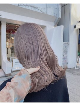 ベレーザシェルト(Beleza scelto) ショコラミルクティーグレージュ_ブリーチ2回