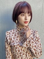 ザ シー 橋本(The C)&nbsp;30代40代50代◎大人ナチュラルレイヤーショートボブ 表参道 橋本