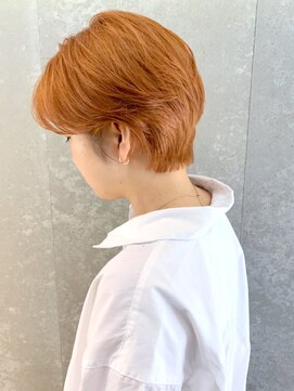 アイティーバイアルバム 下北沢店(IT by ALBUM) オレレジ_ショコラベージュボブルフベビーバング_ba343001