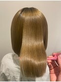 髪質改善ストレート