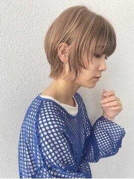 モナン(monan) 小顔ウルフショートウルフマッシュウルフ/ボブウルフボブルフ