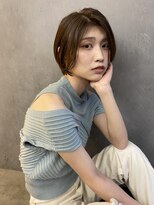 ドルセプラタ(Dulce plata) 大人可愛い無造作ショートボブ★ダークブラウン30代40代