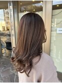 ニュアンスハイライト×セピアグレージュ