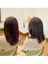 デュアル(dual)&nbsp;50代／悩み解決☆セミロングヘア　静岡市／葵区