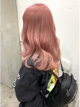 ゲーム 渋谷店(GAME) ダブルカラーピンクベージュケアブリーチハイトーン髪質改善