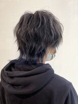 ナンバー(number+)&nbsp;王道メンズショート☆外ハネ無造作アッシュウルフ