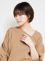 エンタク 新宿(enntaku)&nbsp;マロンベージュ/Aラインボブ/かきあげ/インナーカラー[新宿駅]