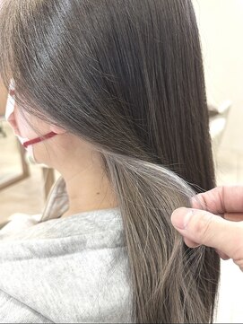 アルジャーノン コックス(ALGERNON COX) デザインカラーインナーホワイトベージュ