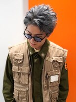 シティ(sity.)&nbsp;ハイライト　ローライト　アッシュグレー　アップバング　透明感