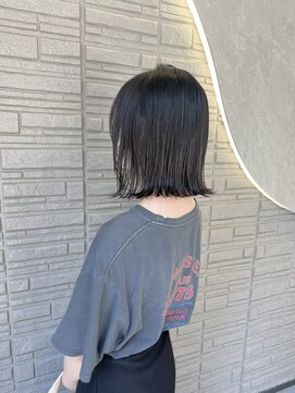 シアエミュー 新越谷店(SHEER emu) 外はねボブ