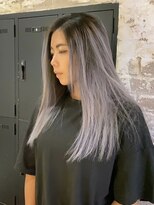 ソル オモテサンドウ 表参道 青山(SOL . OMOTESANDO)&nbsp;ミルクティーベージュダブルカラーインナーカラーハイライト