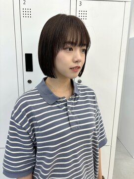 サンド 大阪梅田(sand) ＠hitoshi__sandレイヤーカット/オリーブベージュ/大阪梅田