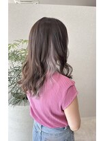 ロエ(Lowe')&nbsp;【Lowe'】インナーカラー×ホワイトラベンダー