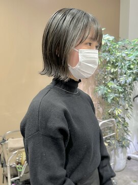 ソピ バイ インビテーション(sopi by invitation) ◎NAKAMURA◎ #98 切りっぱなしボブ/オリーブカラー