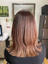 ゴロクヘアー(56 hair) オレンジグラデ【56hair 戸越銀座】