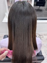 リノ ヘア(Lino hair) 【髪質改善ストレートサプリ】before→after
