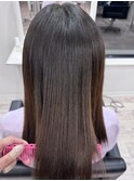 【髪質改善ストレートサプリ】before→after