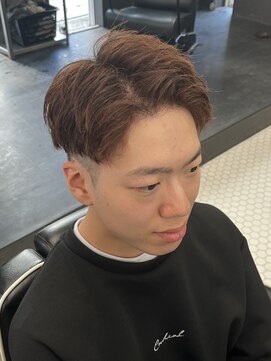 リプレイ 草津店(RIPLAY) ベリーショート/ダークアッシュ/ニュアンスパーマ/韓国マッシュ