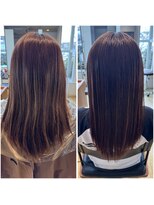 ジップ 緑店(zip)&nbsp;髪質改善ストレートエステ×３０代オフィスナチュラル