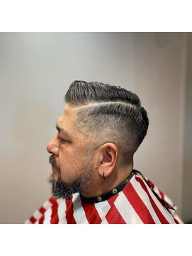 宮崎理容院 並木坂店 サイドパートスタイル