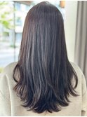 大人のロングレイヤーのやわらかカール