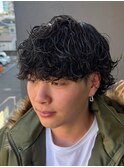 波巻きパーマ波巻きスパイラルパーマツイストスパイラルパーマ