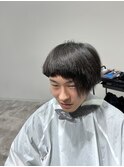 黒髪スパイキーショート
