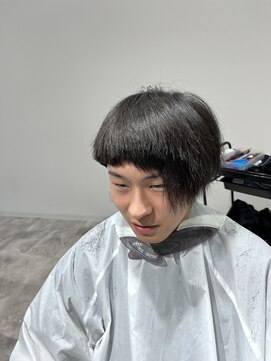 ジェントル(GENTLE) 黒髪スパイキーショート