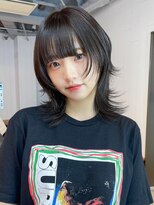 アイティーバイアルバム 藤沢店(IT by ALBUM)&nbsp;くびれミディ顔周りレイヤーくびれヘアミディアム_ba475901