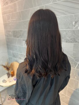 ジル アンク(Jill ankh) 《姫路 Jillankh》アッシュブラウン　赤み消し　髪質改善カラー