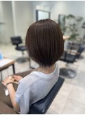 ボブ×レイヤー×アッシュベージュカラー【南林間】