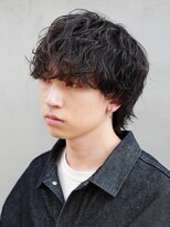 フィフスパーク(fifth PARK) 渋谷シャドウパーマ緩めパーマ波巻きスパイラルマッシュウルフ