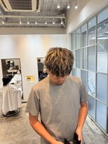 ラウブロッサム 大宮西口店(Lau Blossom) サーフカール/スパイキーショート/ブルーブラック/大宮