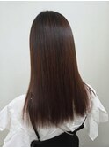 20代髪質改善韓国前髪シースルーレイヤーカット顔周り