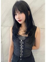 サイン 表参道(SIGN) 20代30代人気レイヤーカット韓国ヘアーワンホンヘアレイヤーボブ