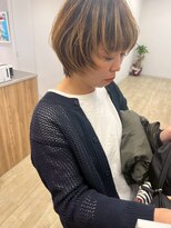 ヌビラ(Nubira)&nbsp;マッシュショート/デザインカラー/ハイトーンカラー/西千葉