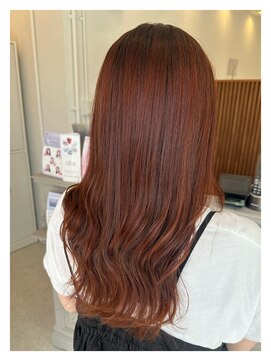 シーバイリリア(siie by LILIA) オレンジブラウンカラー