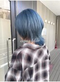 グリーン系ブルーカラー《aqua blue》