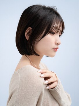 エインアンリー 表参道(AIN.ANLY.) 前髪あり大人小顔ボブ 30代40代50代【AIN.表参道】川原